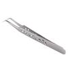 Beavorty 2pcs Nonmagnetic Nail Tweezers Eyebrow Tool Tweezers for Manicure Store Home Use Eyebrow view 2