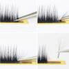 Beavorty 2pcs Nonmagnetic Nail Tweezers Eyebrow Tool Tweezers for Manicure Store Home Use Eyebrow view 3