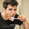 Tongue Brush - Tongue Cleaning Brush, Portable Cleaning Scrapers with Ergonomic Handle and Travel Case for Oral Hygiene, Fresh Breath view 3