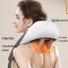 2023 Latest Goletsure Massagers for Neck and Shoulder with Kneading,Shiatsu Neck and Back Massager,Simulate Human Hand Grasping and Kneading for Pain Relief Deep Tissue,White view 2