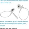 3 Pack Conductive Fiber TENS/EMS Electrode Facial Massage Microcurrent Gloves For Face Body Thinning And Firming Relieve Pain,Grey,Picturesque234 view 2
