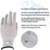3 Pack Conductive Fiber TENS/EMS Electrode Facial Massage Microcurrent Gloves For Face Body Thinning And Firming Relieve Pain,Grey,Picturesque234 view 4