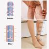 2 Pairs Medical Compression Socks for Women & Men 20-30 mmHg, class 2, Best Graduated Stockings Support Fit for Travel Flight Running Varicose Veins Pregnancy Nurses (2x Beige, XL) view 3