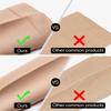 2 Pairs Medical Compression Socks for Women & Men 20-30 mmHg, class 2, Best Graduated Stockings Support Fit for Travel Flight Running Varicose Veins Pregnancy Nurses (Black+Beige, L) view 4