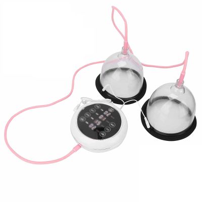 Electric Breast Massager, Chest Beauty Enlargement Machine, Vacuum Pump Enhancing Double Cup To Promote Breast Growth Sutible, Double Cup