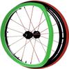 1Pair Wheelchair Push Rim Covers, 24in Wheelchair Push Rim Covers Non-Slip Wear-Resistant Hand Push Cover Wheelchair Rear Wheel Push Ring Protective Cover (Color : D) view 1