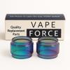(2-Pack) Replacement Bubble Glass Compatible with Aspire Nautilus 3 Vape Tank/Rainbow view 1