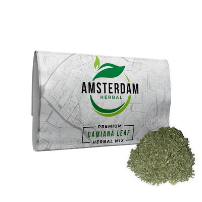 Amsterdam Herbal Premium Mix - 100% Natural Damiana Leaf - As used in the Coffee Shops