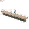 1PCS 20/30/45CM Stainless Steel Wire Broom Brush Sweeping Floor Garden Moss Cleaner Scrubber Kitchen Household Cleaning Tools (50CM) view 2