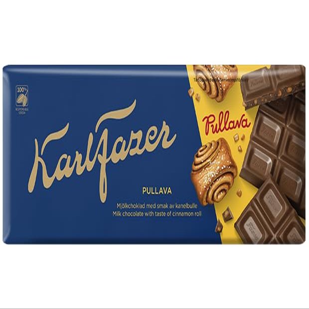 11x185g Fazer Cinnamon bun Chocolate total 2035 gram / 71.78