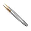 Dumont Dumoxel tweezer 159 with Wooden Tips for Scratch-Sensitive Components 110 mm for Watchmakers view 1