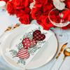 Horaldaily 100 Valentine Disposable Paper Decorative Guest Napkins, Love Hearts Hand Towel for Party Lunch Dinner Kitchen Bathroom view 3
