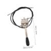 Homoyoyo Wheelchair Handle for Mobility Pull Release Cable Replacement Part for Wheelchair Parts Extender for Chair Use view 3