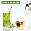 45 Spearmint Tea Bags - Natural Traditional Herbal Mint Tea Bags - Dried Spearmint Leaves - Caffeine-Free Mint Leaves view 4