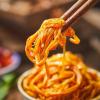 Ready to eat spicy enoki mushroom, red oil enoki mushroom 60g/bag, spicy vegetable snacks gift pack, Chinese pickled vegetables, pickles, Chinese specialties, side dishes, seasoning (1 bag) view 2