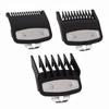 3 Pack Clipper Guards Premium Compatible with Wahl Hair Clippers Trimmers with Metal Clip - 3 Cutting Lengths is 1 1/2 1/2 and 1(1.53,4.5 mm) Fits Most Size Wahl Clippers Guide CombsBlack view 1
