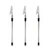 3Pcs Bracelet Jewelry Helper Tool, Metal Jewelry Wearing Aids Bracelet Clasp Helper Tool Assistance Tool for Necklace, Watch Band, Zippers (Silver) view 1