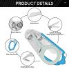 Trauma Shears Emergency Response Shears, Stainless Steel Foldable Scissors Pliers, Outdoor Camping Rescue Scissors Tools view 4