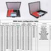 Optical Trial Lens Set, 266Pcs Trial Lens Set, Trial Frame Metal Rim Ophthalmic Lenses, w/Metal Rim Aluminum Case+Free Trial Frame view 3