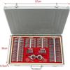 MOXAC Professional Optometry Eye Equipment,266 pcs Optical Trial Lens Set Plastic Rim Aluminium Case + Free Trial Frame view 3