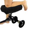 Uematu Knee Scooter Pad Cover - Sheepskin Scooter Pads, Universal Fit for Most Knee Rollers, Knee Walker Cushion Reduces Pain and Fatigue in Hip, Knee and Leg During Recovery view 1