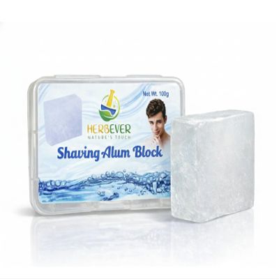 Natural Alum Blocks Wet Shave Bloc for Shaving Soothing Aftershave Solution - Pack of 3 Razor Burn Relief for Sensitive Skin Travel Friendly Post-Shave Stone Antiseptic Astringent