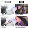 1 Pair Silicone Wheelchair Push Rim Covers,Wheelchair Push Ring Protective Cover, Non-Slip Wear-Resistant Hand Push Cover, Push Ring Protective Cover (Color : D, Size : 22in) view 3