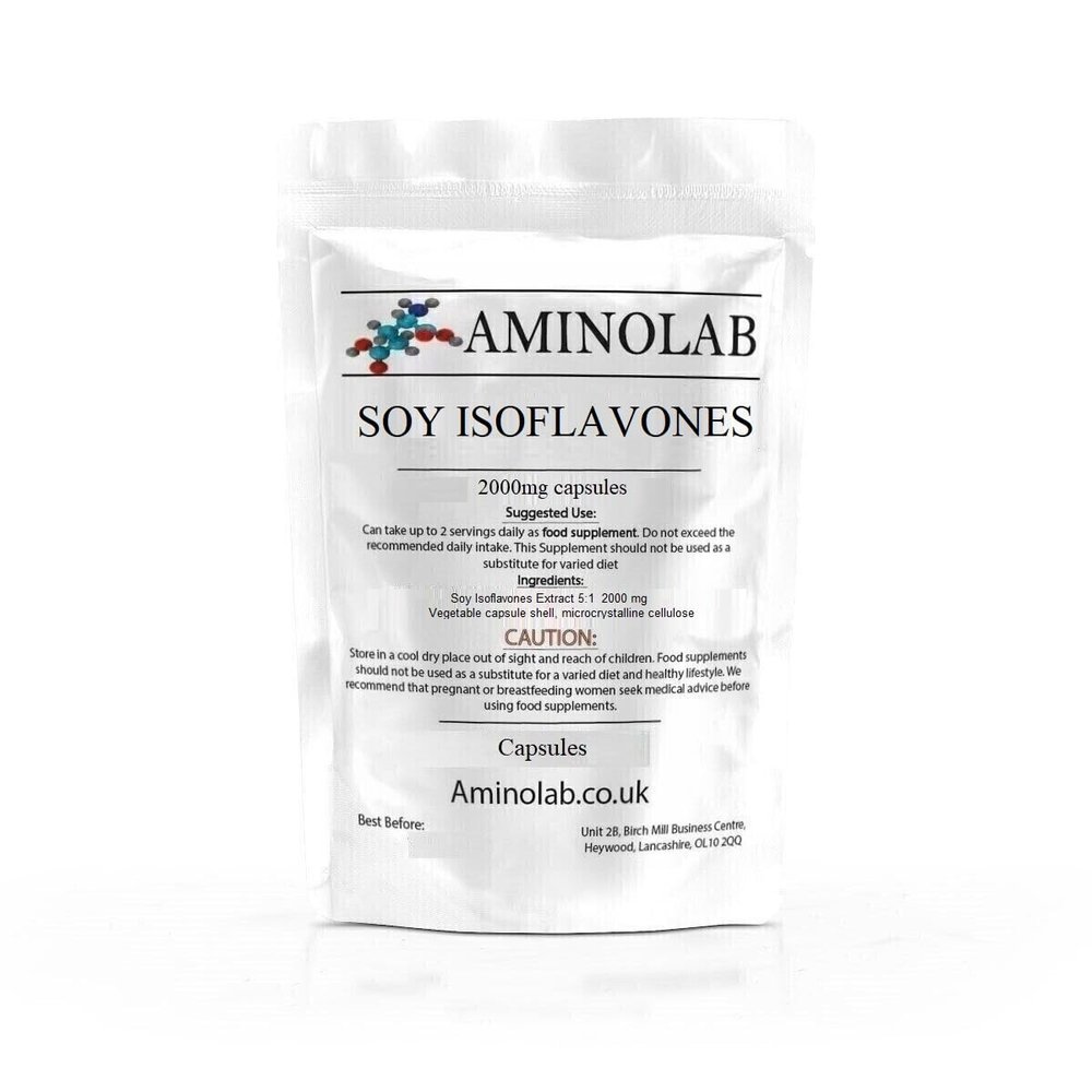 Aminolab - Soy Isoflavones 2000mg 30 Capsules
