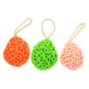 Healeved 3pcs Facial Cleansing Sponges Exfoliating Face Wash Sponges for Sensitive Skin with Green Orange Pink Suitable for Daily Face and Body Cleansing view 1