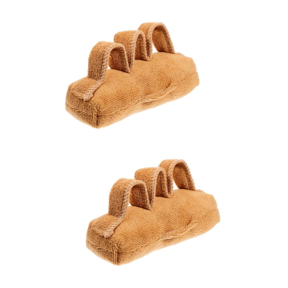Healeved 2pcs Finger Exerciser for Elderly Ulcer Finger Cushion Palm Pad Hand Separator Strengthen Palm Cushion for Patient Thumb Exerciser
