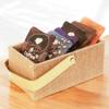 Ghasitaram Gifts Jaiccha Jute Small Tray of Assorted Bites and Cookies |Gift for Diwali,Holi,Rakhi,Valentine,Christmas,Birthday,Anniversary,Her,Him| view 1