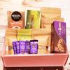 Ghasitaram Gifts Jaiccha Rust Hamper Box wit Pouches |Gift for Diwali,Holi,Rakhi,Valentine,Christmas,Birthday,Anniversary,Her,Him|