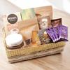 Ghasitaram Gifts Jaiccha Jute Metal Rectangle Basket with 20 Assorted Goodies |Gift for Diwali,Holi,Rakhi,Valentine,Christmas,Birthday,Anniversary,Her,Him|