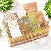 Ghasitaram Gifts Jaiccha Jute Metal Rectangle Basket with Kaju Katli and Milk Cake |Gift for Diwali,Holi,Rakhi,Valentine,Christmas,Birthday,Anniversary,Her,Him| view 1