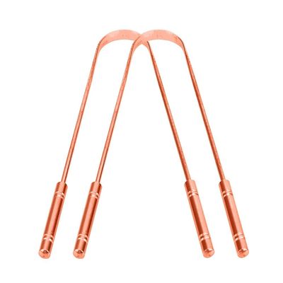 Ayurvedic Tongue Scraper Tongue Cleaner an Anti-Microbial Tongue Cleaner for Managing Reduces Bad Breath & Supports Digestive Health Comfortable & Flexible Handle Easy & Safe to Use Pack of (4)