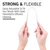 Ayurvedic Tongue Scraper Tongue Cleaner an Anti-Microbial Tongue Cleaner for Managing Reduces Bad Breath & Supports Digestive Health Comfortable & Flexible Handle Easy & Safe to Use Pack of (4) view 3
