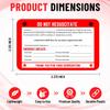 Elm City Direct Do Not Resuscitate DNR Medical Alert Wallet Card with Emergency Contact Form, Set of 2 Cards view 3