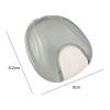 10 Set of Retainer Case Cleaning Box Holder for Mouth Guard Aligner Gray, 9x8.2x2.8 cm view 3