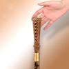 NEAFP Walking Cane with Ergonomic Handle Wooden Artificial Carving with Non-Slip Base Walking Crutch HGCHH view 4