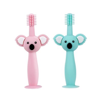 SAFIGLE Silicone Toothbrush for Boy Girl Teething Clean Finger Training Brush Boy Girl Teeth Cleaning Years Old