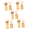 Beaupretty 10pcs Shave Brush for Men Wood Handle Shaving Beard Brush Father's Day view 1