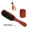 Beard Brush for Men, Professional Shaving & Mustache Cleaning Tool - Durable Wooden Handle for Salon Use view 4
