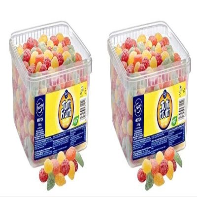 Fazer Tutti Frutti Sour looseweight Gummy 2 Boxes of 2kg