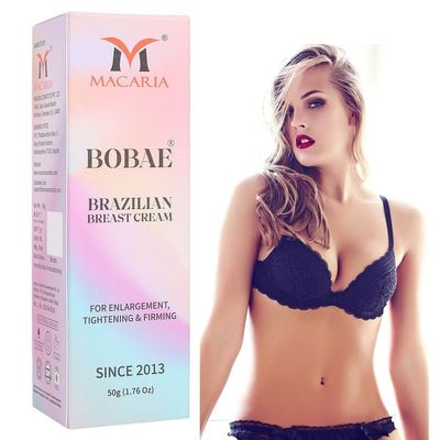 MACARIA Bobae Breast Cream | Bust Natural Enlargement Gel Fast Growth | Growth Cream, Tightening Formula Breast Enhancement Cream for Firming & Bigger Breast