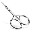 MR.GREEN Facial Hair Scissors Rounded Nose Hair Scissors Stainless Steel Mustache Beard Eyebrows Eyelashes Trimming Clippers (Mr-2002-UK) view 1