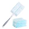 Jorzer 10PCS Flash Dust Magnet Dusters for Cleaning Feather Duster Fluffy Duster Refill Disposable Duster Refill Hand Duster Refill Replacement Duster Head with 10refills for Cleaning view 4