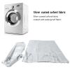 Glomora Durable Waterproof Washer/Dryer Cover, Keep Your Machine Protected and Stylish - Silver view 3
