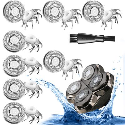 8 pcs Shaver Replacement Blades for Skull Shaver Pitbull Replacement Blades for Carver Pitbull Gold PRO/Platinum PRO/Silver PRO Pitbull Gold Replacement Heads
