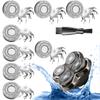 8 pcs Shaver Replacement Blades for Skull Shaver Pitbull Replacement Blades for Carver Pitbull Gold PRO/Platinum PRO/Silver PRO Pitbull Gold Replacement Heads view 1