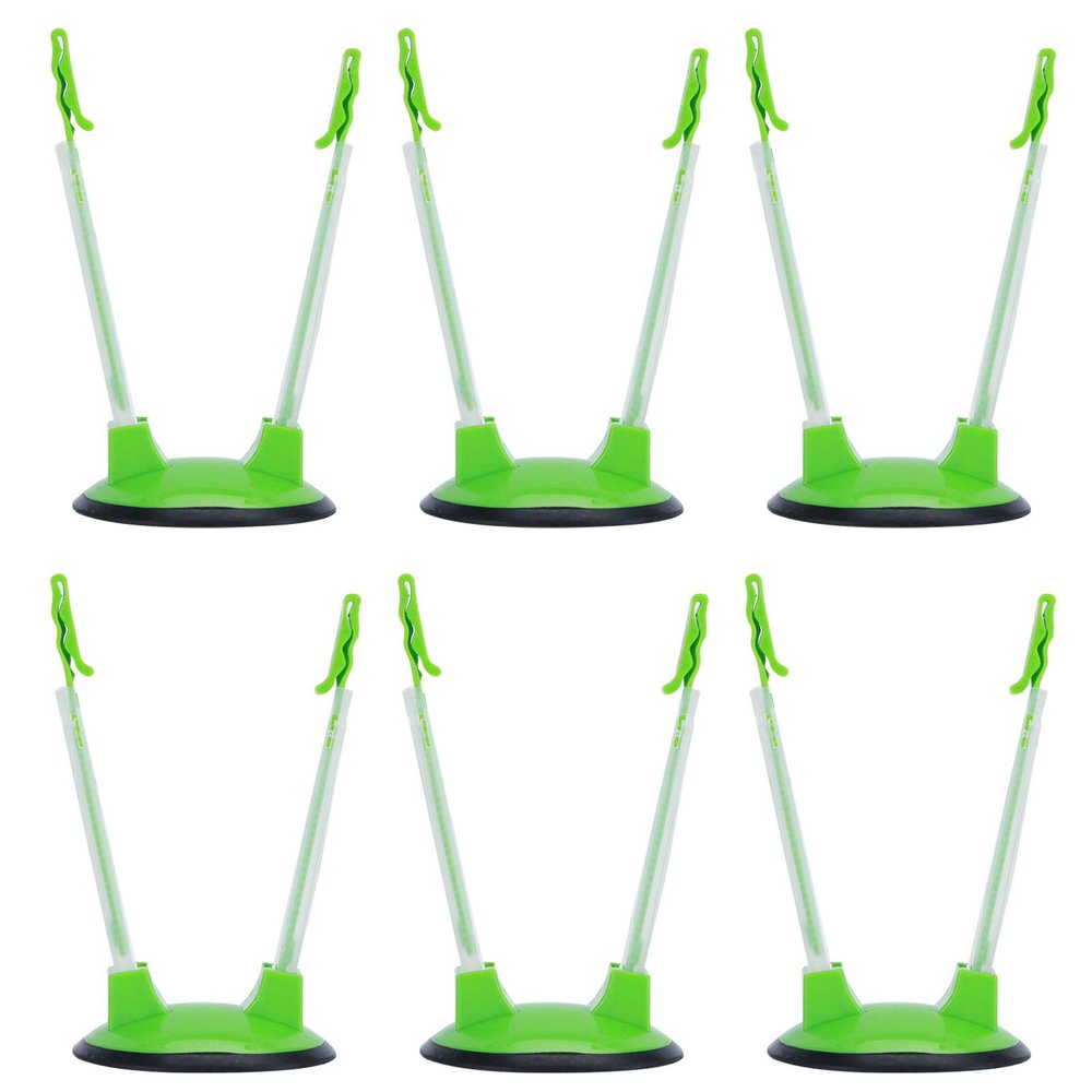HandsFree Bag Holder Stand - Convenient Bag Holder for Plastic Bags, 6Pcs Food Storage Bag Holder Stand